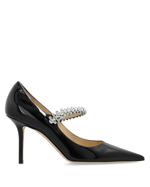 Escarpins Bing 85 Mm En Cuir Jimmy Choo en coloris Black
