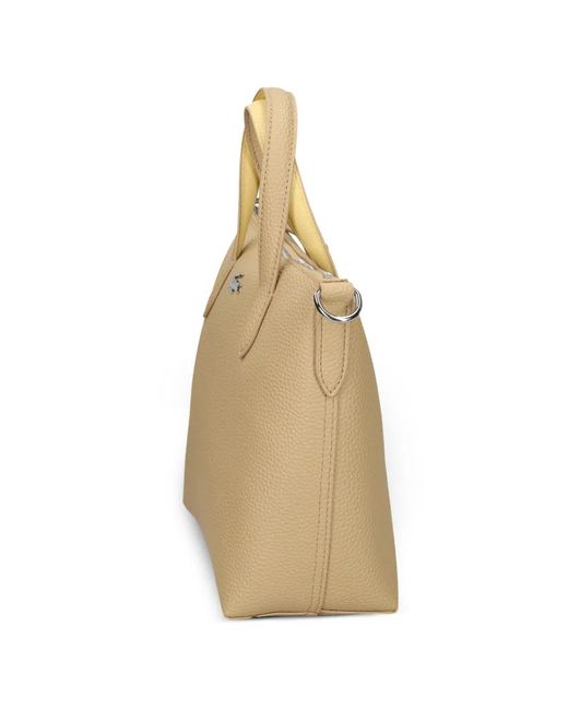 Lacoste Natural Small Anna Tote Bag