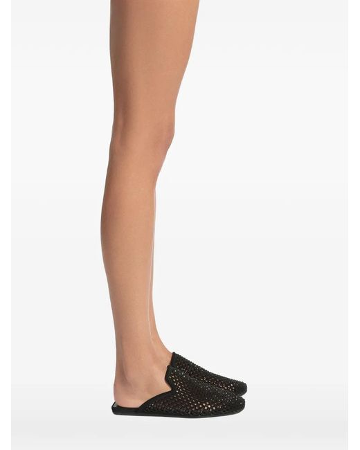 Giuseppe Zanotti Black Everett Slippers