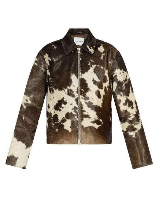 Samsøe & Samsøe Brown Salylo Leather Jacket