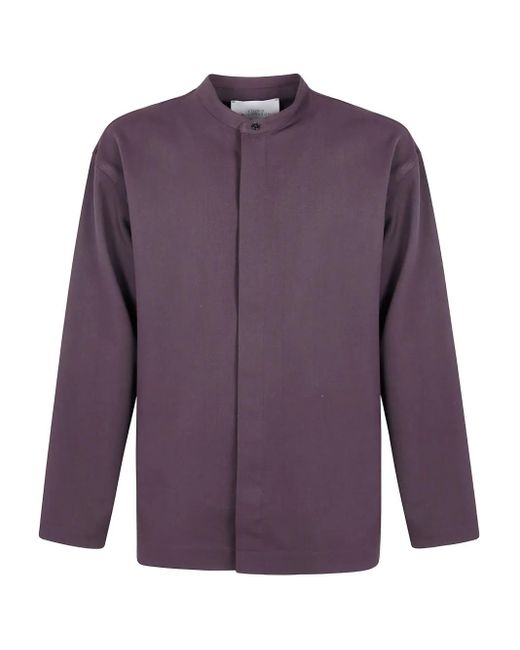 Studio Nicholson Purple Karst Buttoned Shirt for men