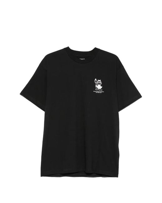 Carhartt Black T-Shirt Bumper Car À Imprimé Graphique for men