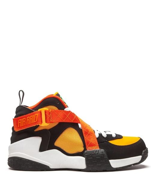 Nike Orange Air Raid "Raygun" Sneakers