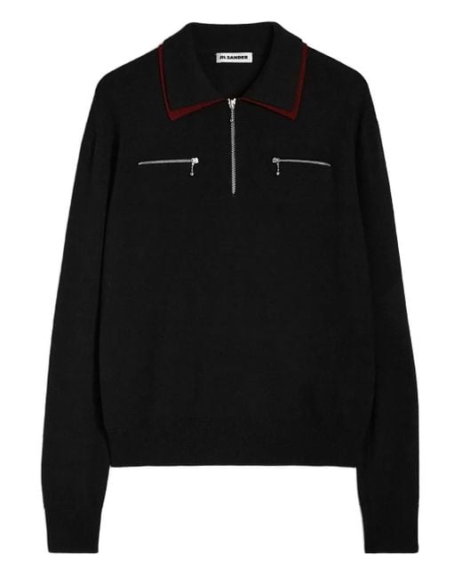 メンズ Jil Sander ポロシャツ Black