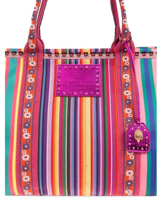 Kurt Geiger White Large Southbank Tote Bag