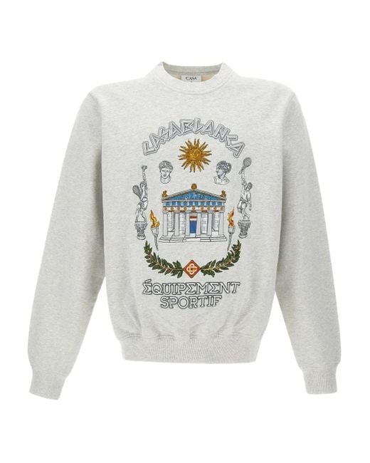 存在感が弾ける【Casablanca】Logo Embroidered Sweatshirt WS23-JTP-019-01_02_b200485c-