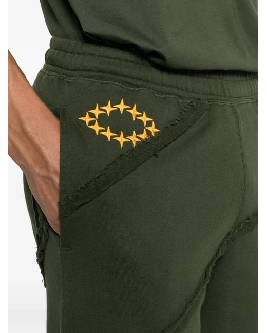 Etudes Studio Green Embroidery Track Pants
