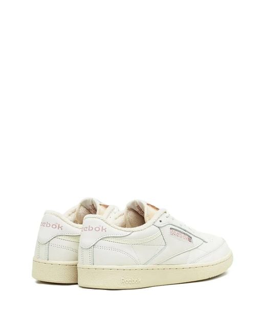 Reebok White Club C 85 Vintage Sneakers for men