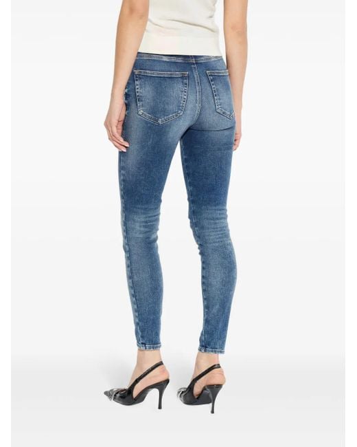 Jean 1984 Slandy High DIESEL en coloris Blue