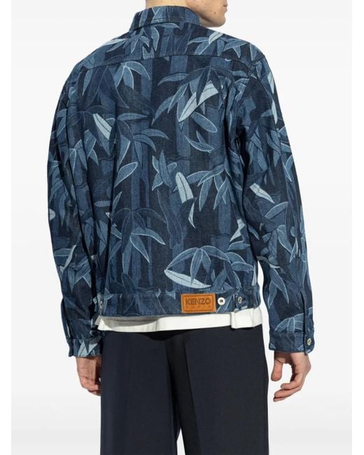 Chaqueta Chiku-Rin KENZO de hombre de color Blue