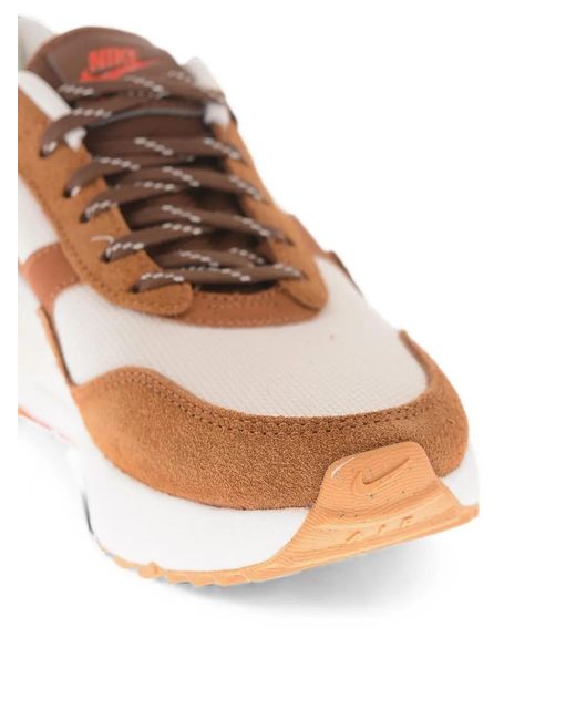 Nike Brown Air Max Systm Se Reptile-Effect Sneakers