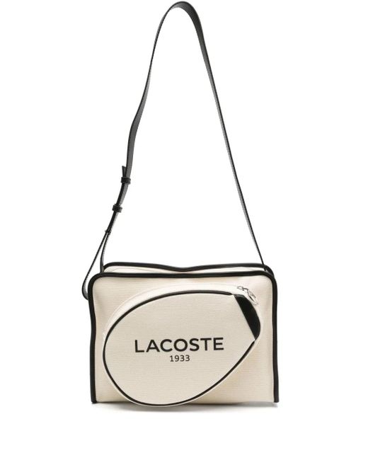 Lacoste Kuriertasche Mit Logo-Print in White für Herren