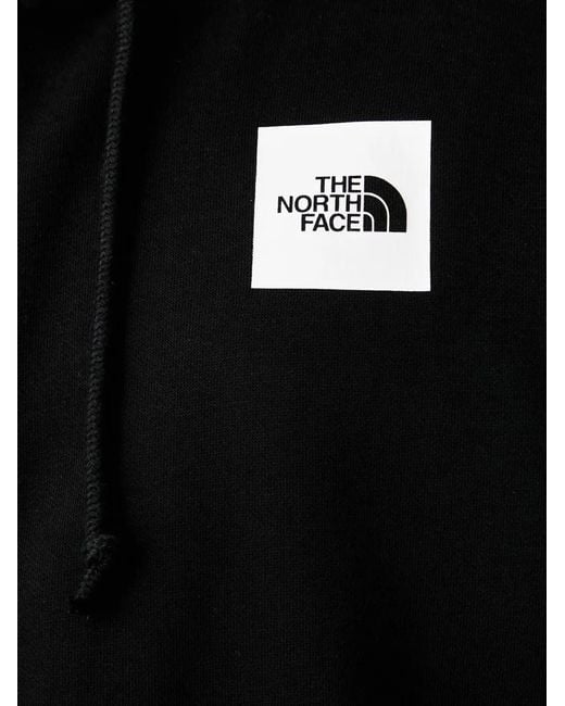 The North Face Black Logo-Patch Zip-Up Hoodie for men