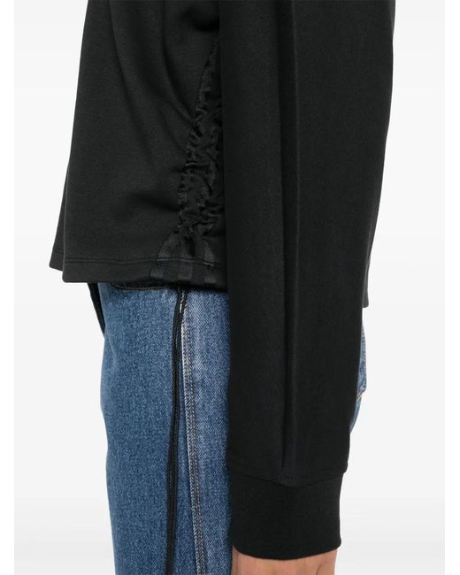 Adidas Black 3-Stripes Sweatshirt