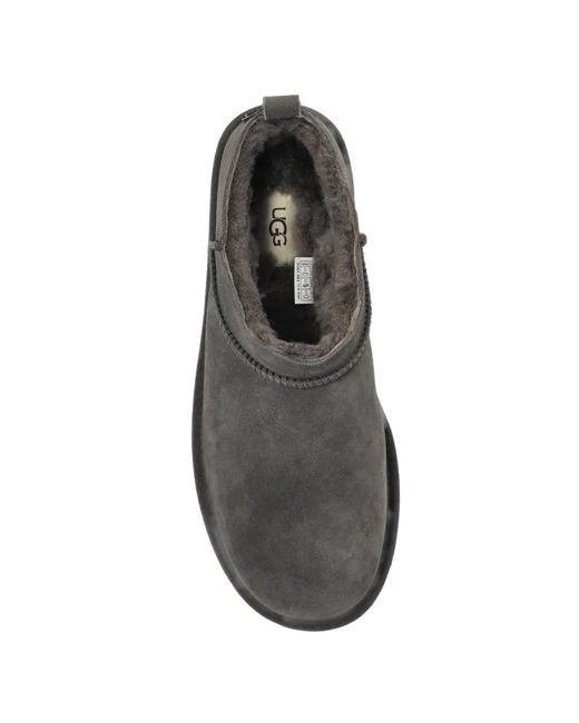 Ugg Brown Classic Micro Ankle Boots