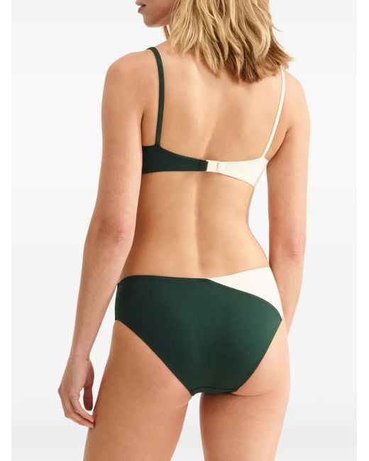 Eres Green Dualité Bikini Top