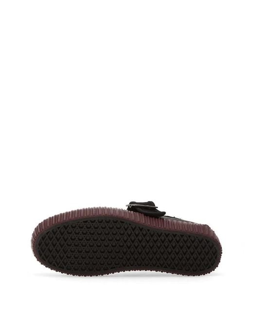 Vans White Heart-Stud Platform Sneakers