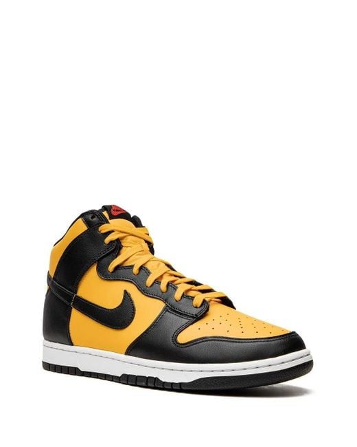 Nike Yellow Dunk High for men