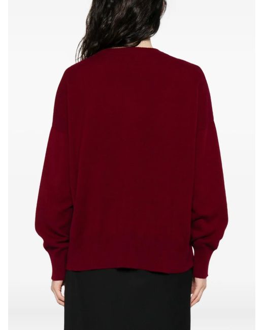 Be You Red Cashmere Sweater