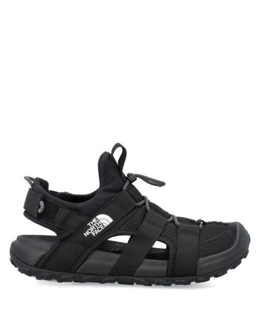 The North Face Black Explore Camp Cut-out Sandals