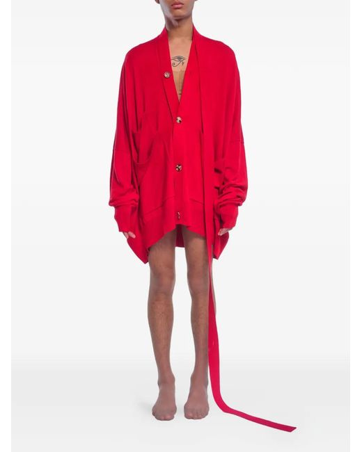 ROT Red The Iconic Coat Oversized Cardigan