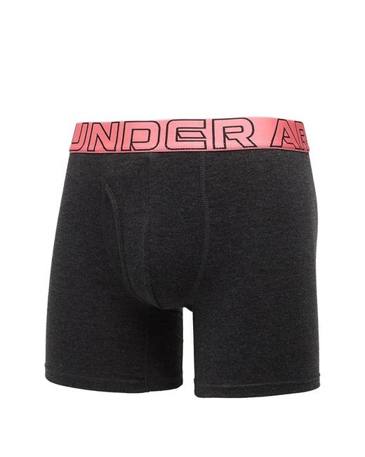 Under Armour Solid Performance Slips (3Er-Set) in Black für Herren