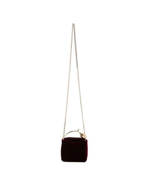 Borsa Tote Bloom Micro di Erdem in White