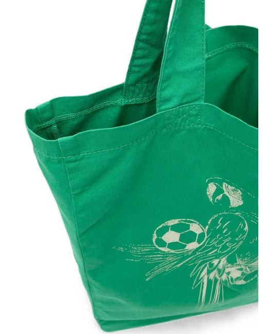 Farm Rio Green Together We Play Tote Bag
