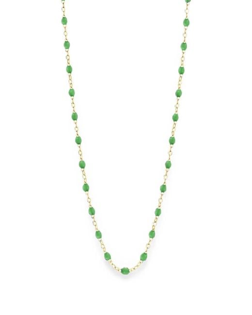 Gigi Clozeau Metallic Bead Necklace