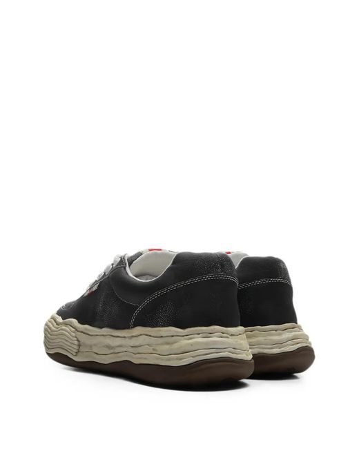 Maison Mihara Yasuhiro Black Oliver Og Sole Shrink Sneakers