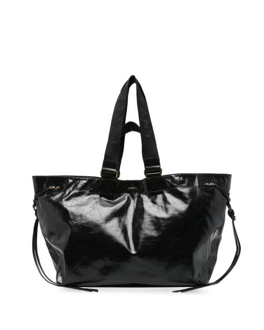 Isabel Marant Black Wardy Large Tote Bag