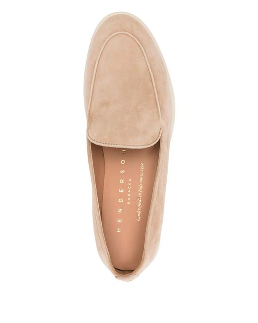 Henderson Natural Suede Loafers