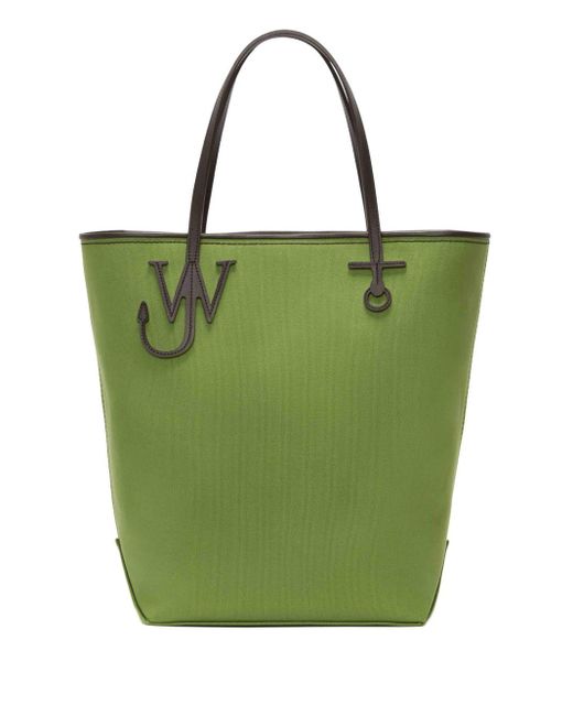 J.W. Anderson Green Tall Anchor Tote