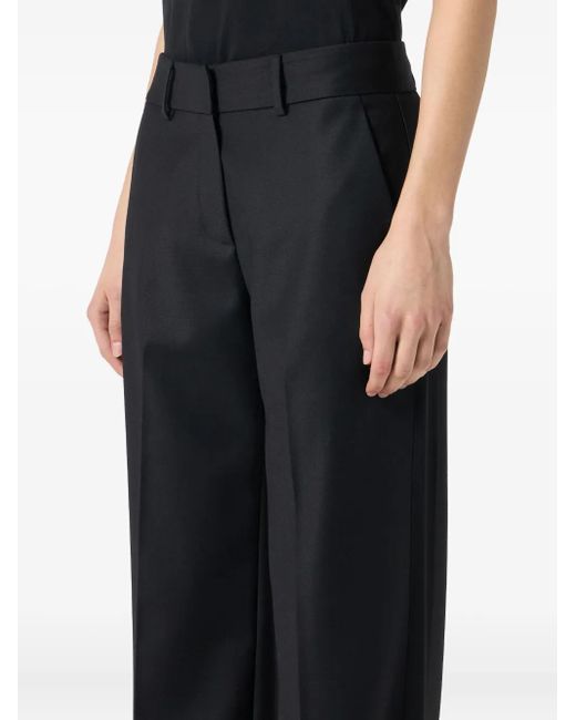 Blumarine Black Twill Trousers