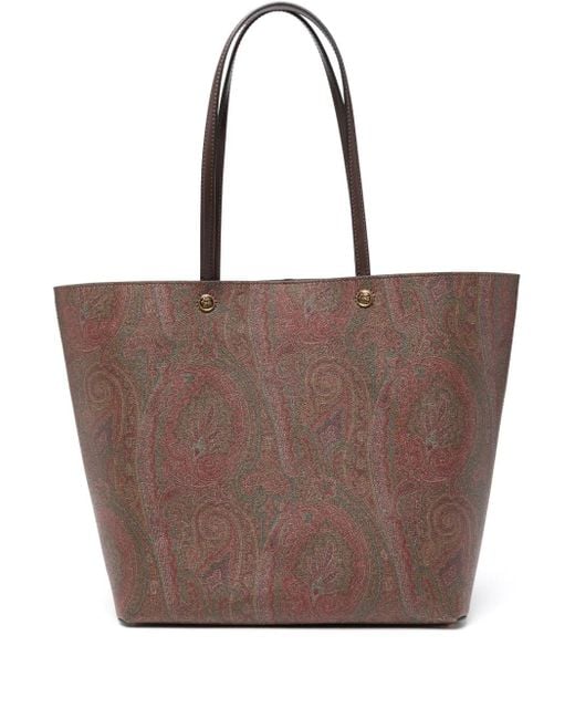 メンズ Etro ペイズリー ショルダーバッグ Brown