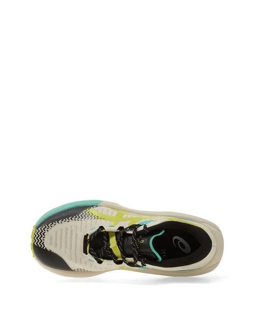 Asics Green Trabuco Max 5 Trail Running Sneakers for men