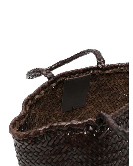 Dragon Diffusion Black Small Grace Basket Tote Bag