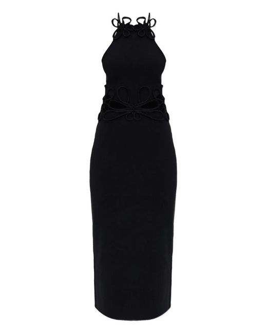 Cult Gaia Black Jena Midi Dress