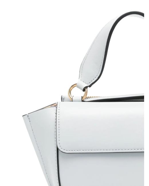 Wandler White Hortensia Piccola Tote Bag