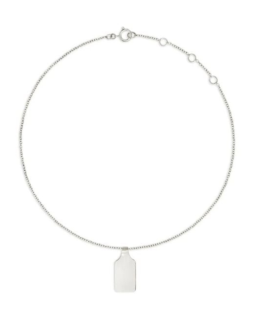 Courreges White Little Charm Neckless