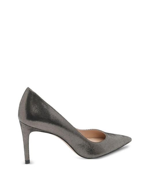 Stuart Weitzman White Stuart Power Pumps