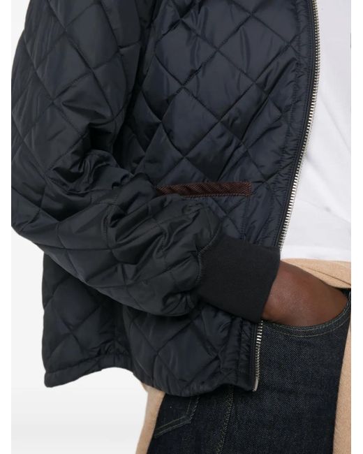 Marc O' Polo Blue Quilted Jacket