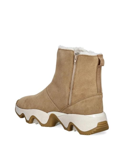 Sorel Natural Bottines Kinetic À Fermeture Zippée Latérale