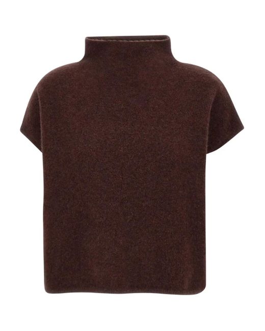 Filippa K ハイネック ニットトップ Brown