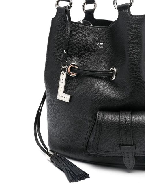 Lancel Black Medium Premier Flirt Bucket Bag