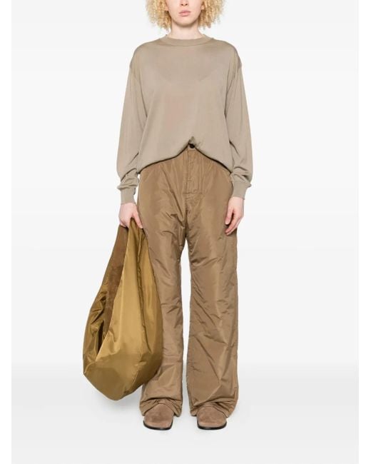 Sofie D'Hoore Natural Pavia Side-Seam Trousers