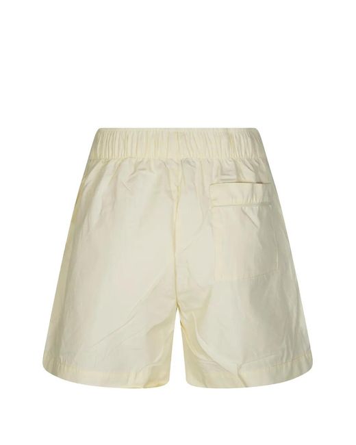 Entire studios White Drawstring-Waist Shorts