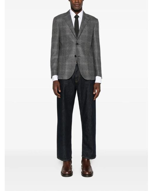 Paul & Joe White Pointed-Collar Cotton Shirt for men