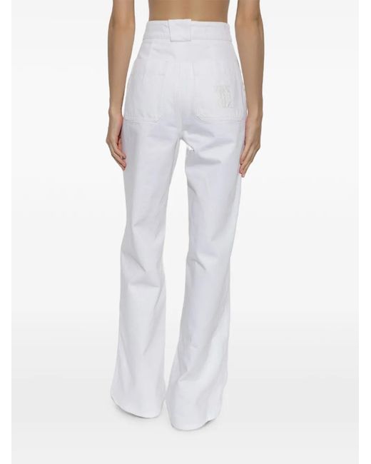 Vaqueros Badesse Con Botones Max Mara de color White