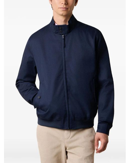 Brooks Brothers Blue Harrington Bomber Jacket for men